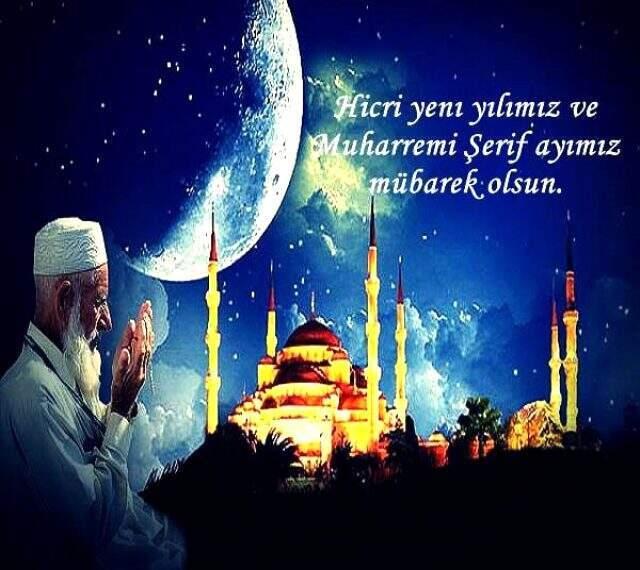 Hicri yılbaşı mesajları - Mübarek Hicri yılbaşı için resimli mesajlar