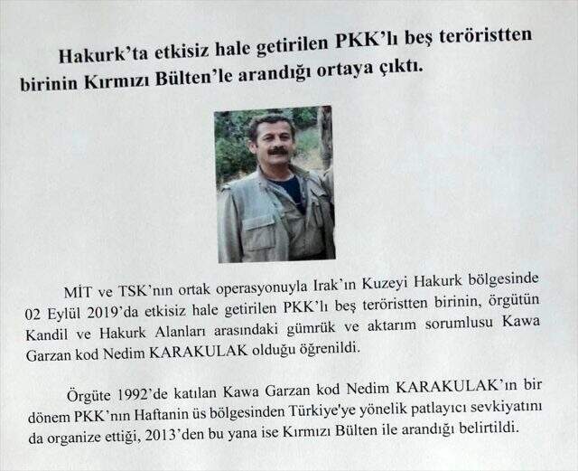 Türk askeri 2013'den beri peşindeydi! Türkiye'ye yönelik bomba sevkiyatı yapan terörist öldürüldü!