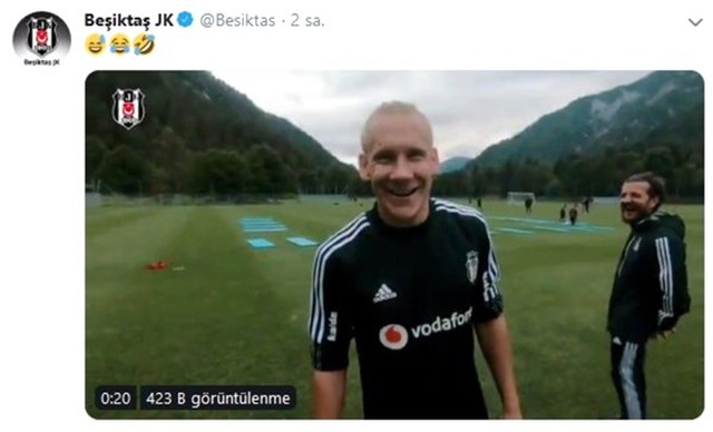 Beşiktaş'tan Galatasaray'a 'üçlü' göndermesi