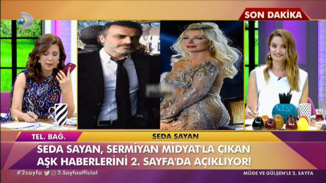 Seda Sayan, Sermiyan Midyat'la çıkan aşk iddiaları hakkında ilk kez konuştu