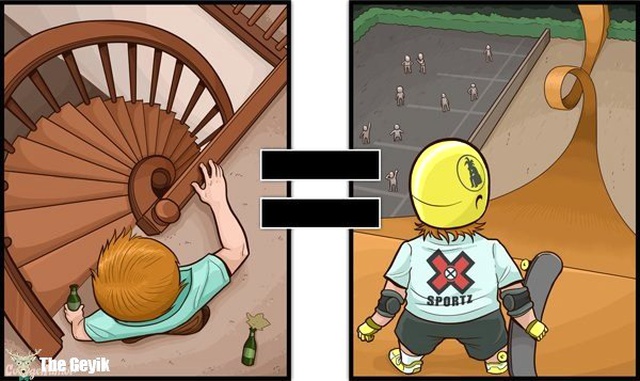 13 Komik Karikatürle Sarhoş İnsan Ne Görür, Aslında Nedir?