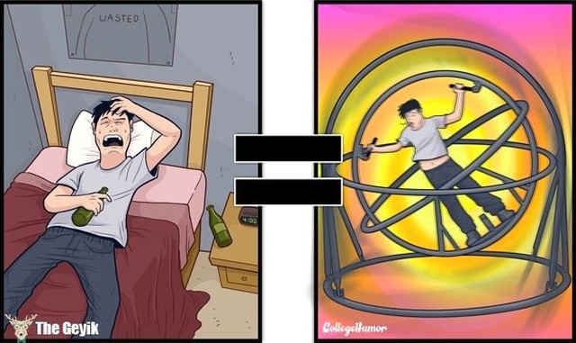 13 Komik Karikatürle Sarhoş İnsan Ne Görür, Aslında Nedir?