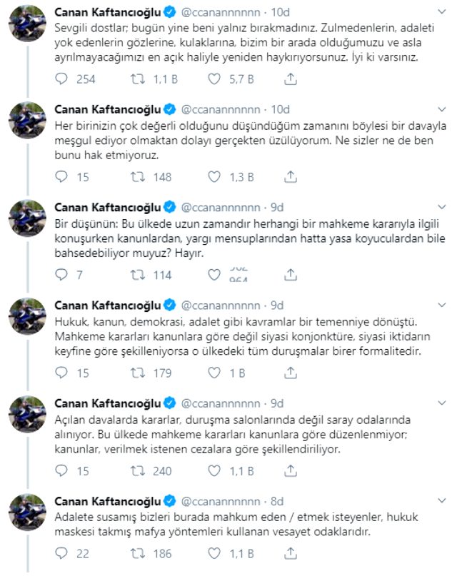 Canan Kaftancıoğlu, hakkında verilen hapis cezasını rap paylaşımıyla eleştirdi