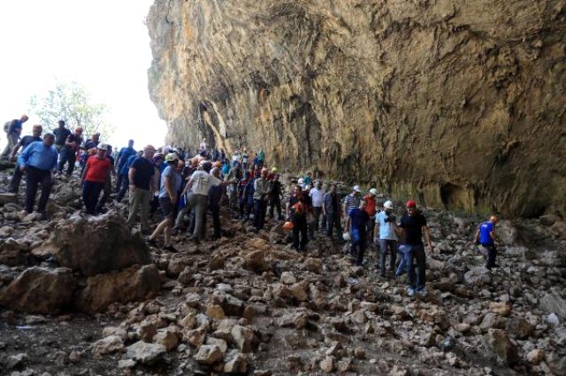 Antalya Valisi, 30 milyon yıllık mağarada ezan okutturdu