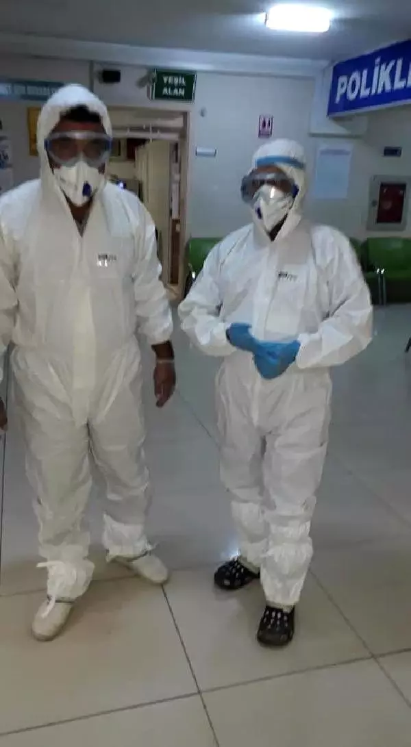 Menenjit şüphesi nedeniyle hastane karantina altına alındı