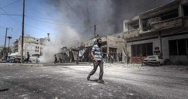 Rusya, İdlib'i 12 gün aradan sonra yine vurdu