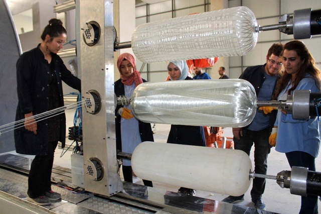 Van'da üretilen basınçlı doğal gaz tüpü için Almanya, Çin ve İran sıraya girdi