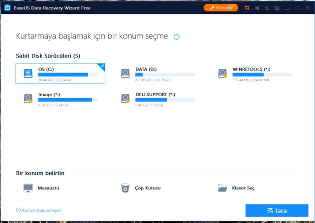 EaseUS Data Recovery Wizard İle Dosyalarınızı Kurtarmanın Tam Zamanı