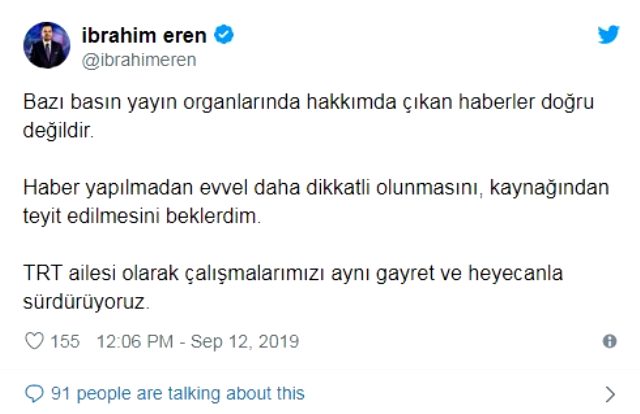 Bakan Çavuşoğlu açıkladı: İbrahim Eren iddiası doğru değil