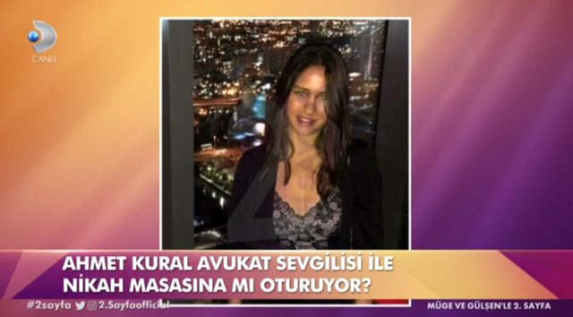 Bomba iddia! Ahmet Kural, avukat sevgilisi ile evleniyor