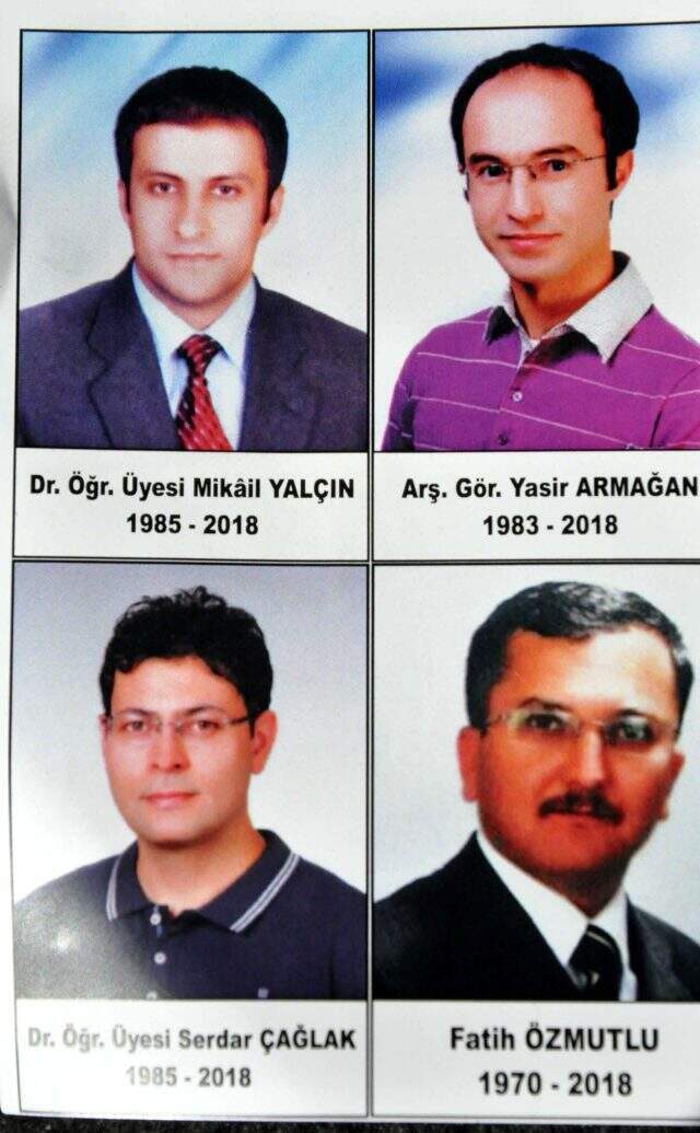 Eskişehir'de 4 akademisyeni öldüren katil, 'Sıkıldım'' diyerek duruşmayı terk etti Eskişehir'de 4 akademisyeni öldüren katil,