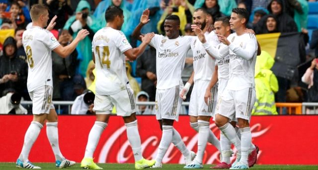 Real Madrid 5 gollü maçta evinde Levante'yi mağlup etti!