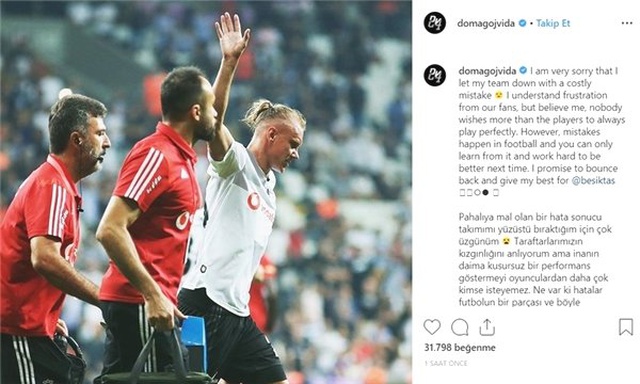  <a class='keyword-sd' href='/domagoj-vida/' title='Domagoj Vida'>Domagoj Vida</a>'dan kırmızı kart açıklaması