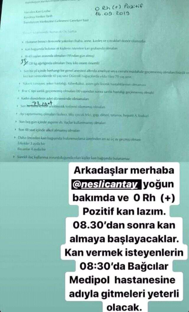 Ünlü isimler, dördüncü kez kansere yakalanan Neslican Tay için tek yürek oldu Ünlü isimler, dördüncü kez kansere yakalanan Neslican Tay için tek yürek oldu