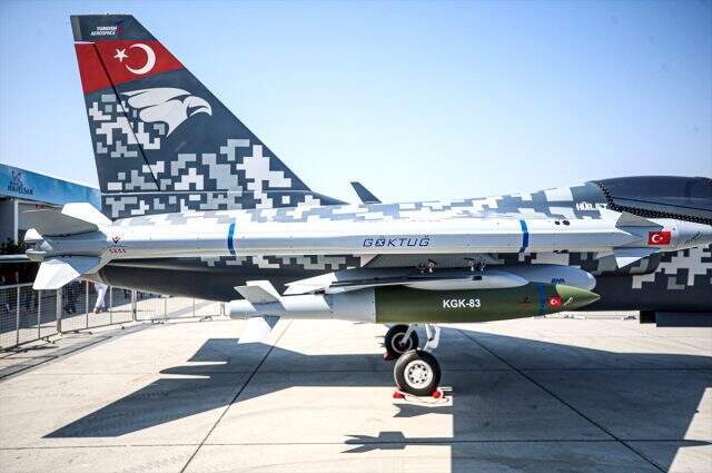 Türkiye'nin ilk hava-hava füzesi Göktuğ TEKNOFEST'te Türkiye'nin ilk hava-hava füzesi Göktuğ TEKNOFEST'te