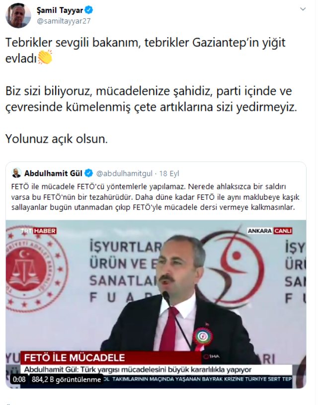 Erdoğan'la görüşen Şamil Tayyar'dan açıklama: Pelikan'ın P'si bile geçmedi