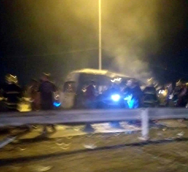 Kerbela'da yolcu otobüsünde patlama: 12 ölü, 5 yaralı