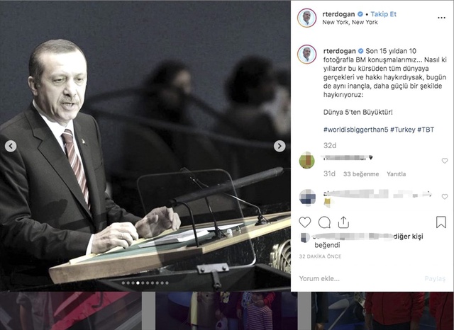 Cumhurbaşkanı Erdoğan'ın Instagram paylaşımı, 15 yılda yaşadığı değişimi gözler önüne serdi