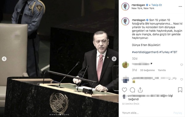 Cumhurbaşkanı Erdoğan'ın Instagram paylaşımı, 15 yılda yaşadığı değişimi gözler önüne serdi