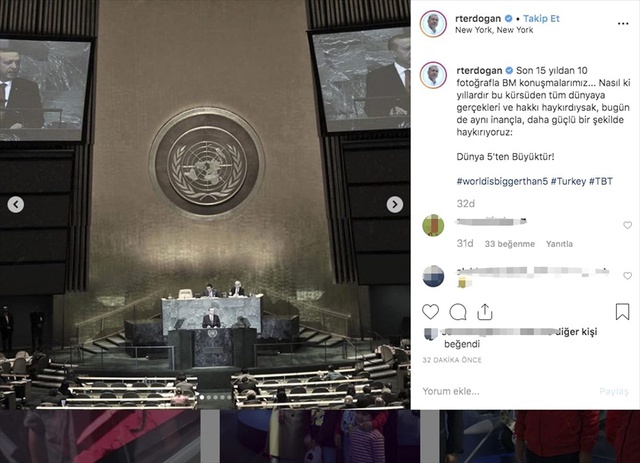Cumhurbaşkanı Erdoğan'ın Instagram paylaşımı, 15 yılda yaşadığı değişimi gözler önüne serdi