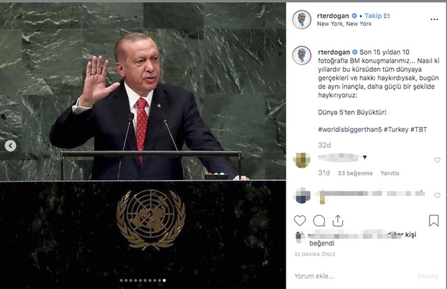 Cumhurbaşkanı Erdoğan'ın Instagram paylaşımı, 15 yılda yaşadığı değişimi gözler önüne serdi
