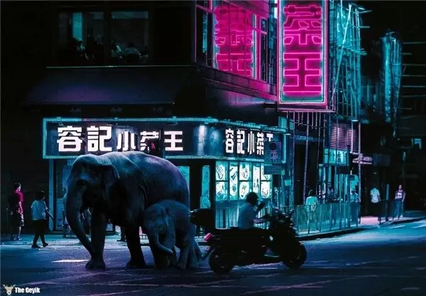 Cyberpunk Hayvanlar Şehri İşgal Etse Nasıl Görünürdü?