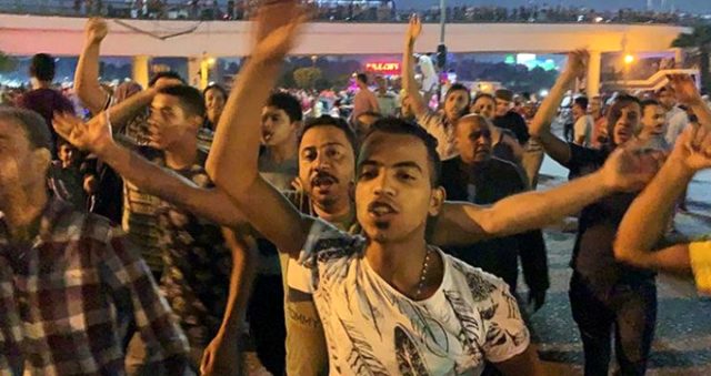Mısır'da Sisi'ye düzenlenen protestolar sebebiyle 650 kişi gözaltına alındı