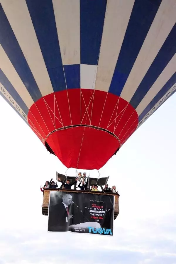 Erdoğan'ın BM'deki sözleri, kapadokya semalarında!