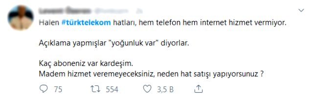 Türk Telekom depremden bu yana hizmet veremiyor! Kullanıcılar tepkili