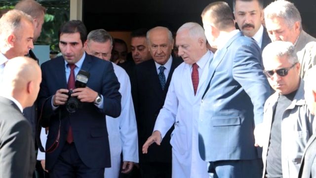Ankara'da heyecan yaratan gelişme! Devlet Bahçeli bugün de hastaneye gitti