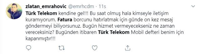 Deprem sonrası Türk Telekom'dan hizmet alamayan vatandaşlar, bu ay fatura alınmamasını istedi