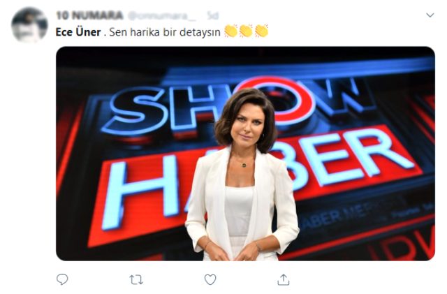 Show TV spikeri Ece Üner'in 