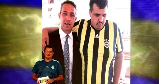 Ali Koç, Fener Ol kampanyasında söz vermişti, görme engelli taraftarla buluştu