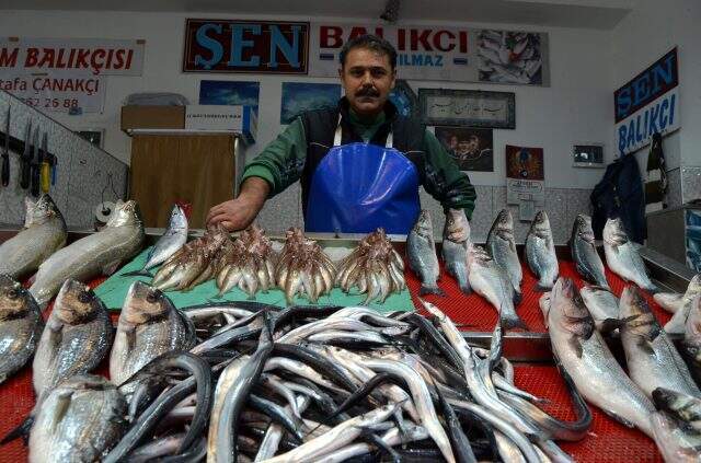 Hamsi bollaşınca fiyatı 25 TL'den 10 TL'ye düştü Hamsi bollaşınca fiyatı 25 TL'den 10 TL'ye düştü
