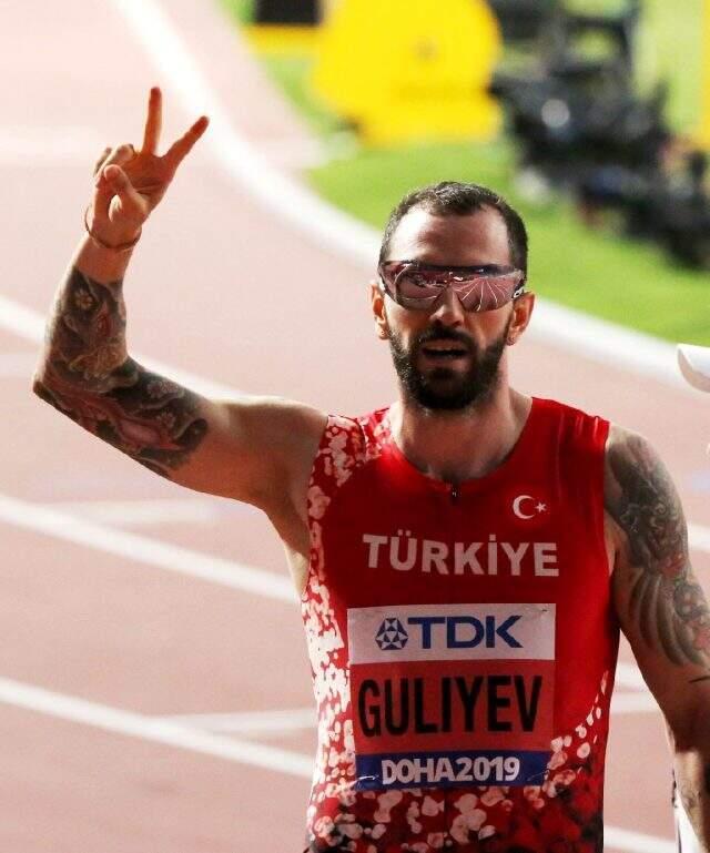 Finale kalan Ramil Guliyev'in buruk sevinci