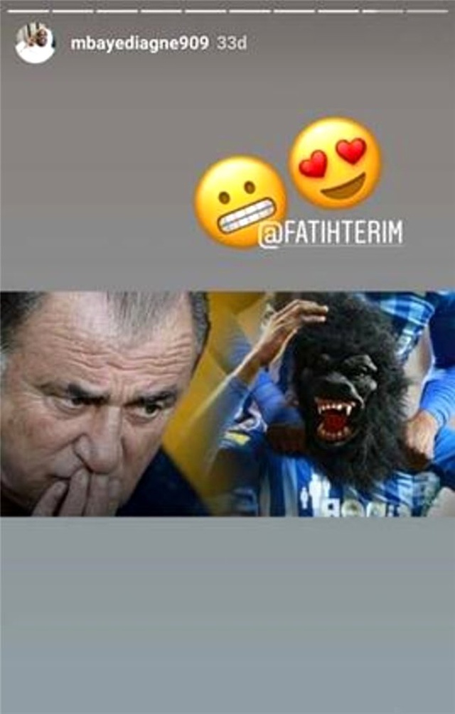 <a class='keyword-sd' href='/mbaye-diagne/' title='Mbaye Diagne'>Mbaye Diagne</a>'den olay paylaşım! Fatih Terim