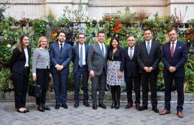 Ekrem İmamoğlu, Paris Belediye Başkanı'yla görüştü