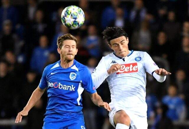 Napoli, Genk ile 0-0 berabere kaldı Napoli, Genk ile 0-0 berabere kaldı