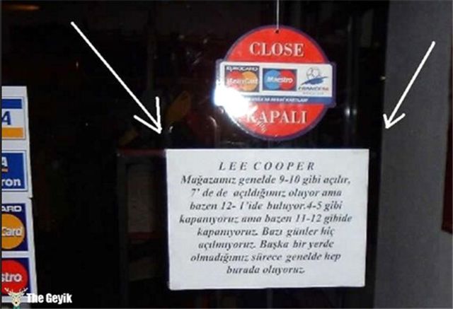 Verdikleri İlana Bakınca Samimiyetinden Asla Şüphe Etmeyeceğiniz 15 Esnaf