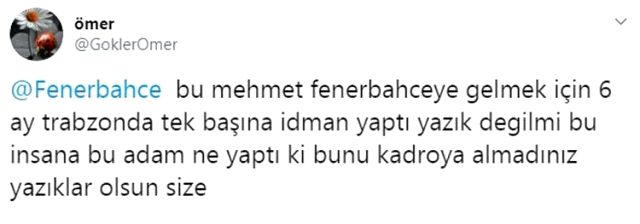 Fenerbahçe idmanında Mehmet Ekici'nin hali dikkatlerden kaçmadı