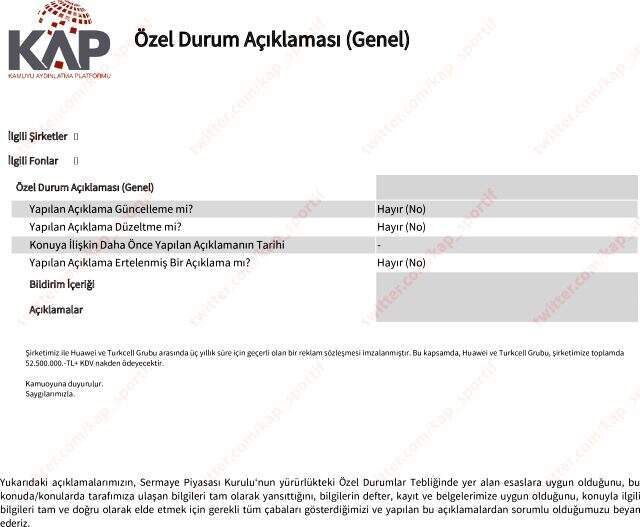 Trabzonspor'dan 52 milyon 500 bin liralık dev anlaşma! Trabzonspor'dan 52 milyon 500 bin liralık dev anlaşma!
