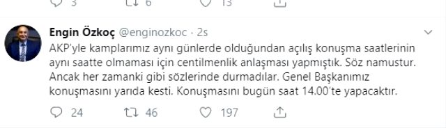 Kılıçdaroğlu konuşmasını yarıda kesince, AK Parti'yle CHP'nin anlaştığı ortaya çıktı
