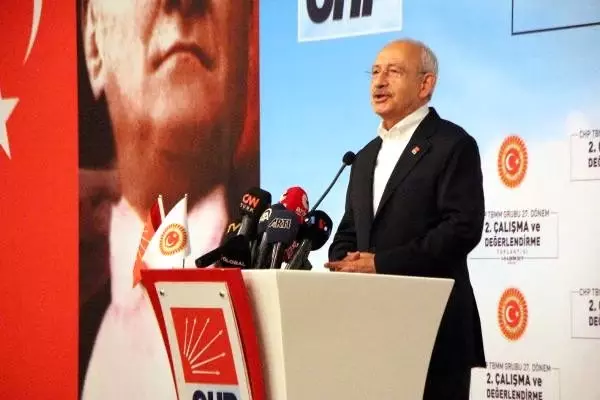 Erdoğan'ın konuşma yaptığını öğrenen Kılıçdaroğlu, konuşmasını yarıda kesti