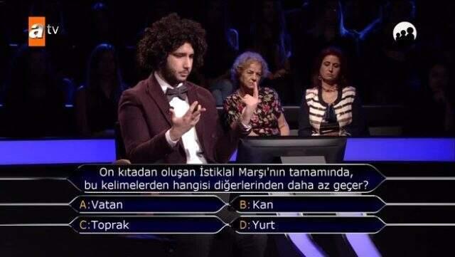 Milyonluk soruya doğru cevap veren Arda Ayten'e Demet Akalın'dan tebrik