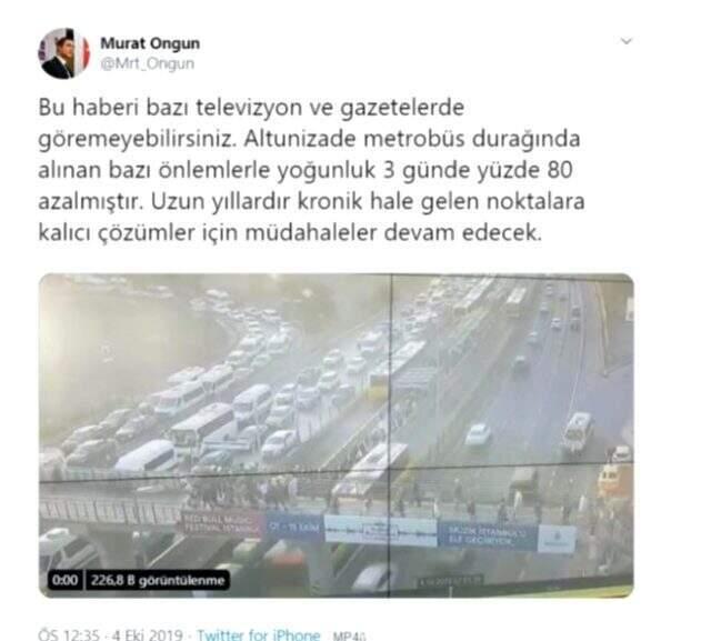 Altunizade metrobüs durağında yoğunluk yine devam etti