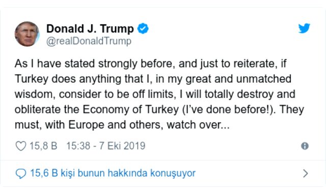 Trump'ın, Türkiye'nin hazırlık yaptığı olası askeri operasyon konusundaki tavır değişikliği ne anlama geliyor?