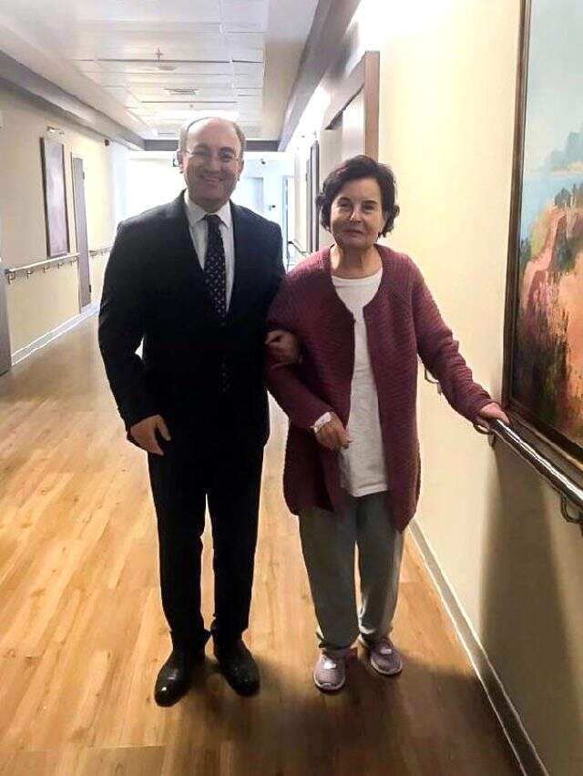 Usta oyuncu Fatma girik, taburcu edildi Usta oyuncu Fatma Girik, hastaneden taburcu edildi