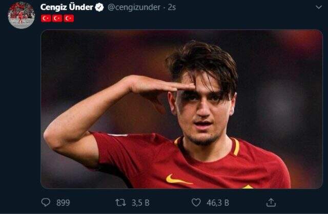 Barış Pınarı Harekatı'na tepki gösteren İtalyanlara Cengiz Ünder'den asker selamlı cevap