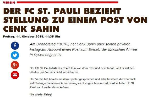 <a class='keyword-sd' href='/baris-pinari-harekati/' title='Barış Pınarı Harekatı'>Barış Pınarı Harekatı</a> paylaşımı yapan Cenk Şahin için Almanya'da skandal karar