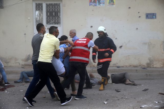 Teröristlerden Nusaybin'e havanlı saldırı: 8 şehit, 35 yaralı